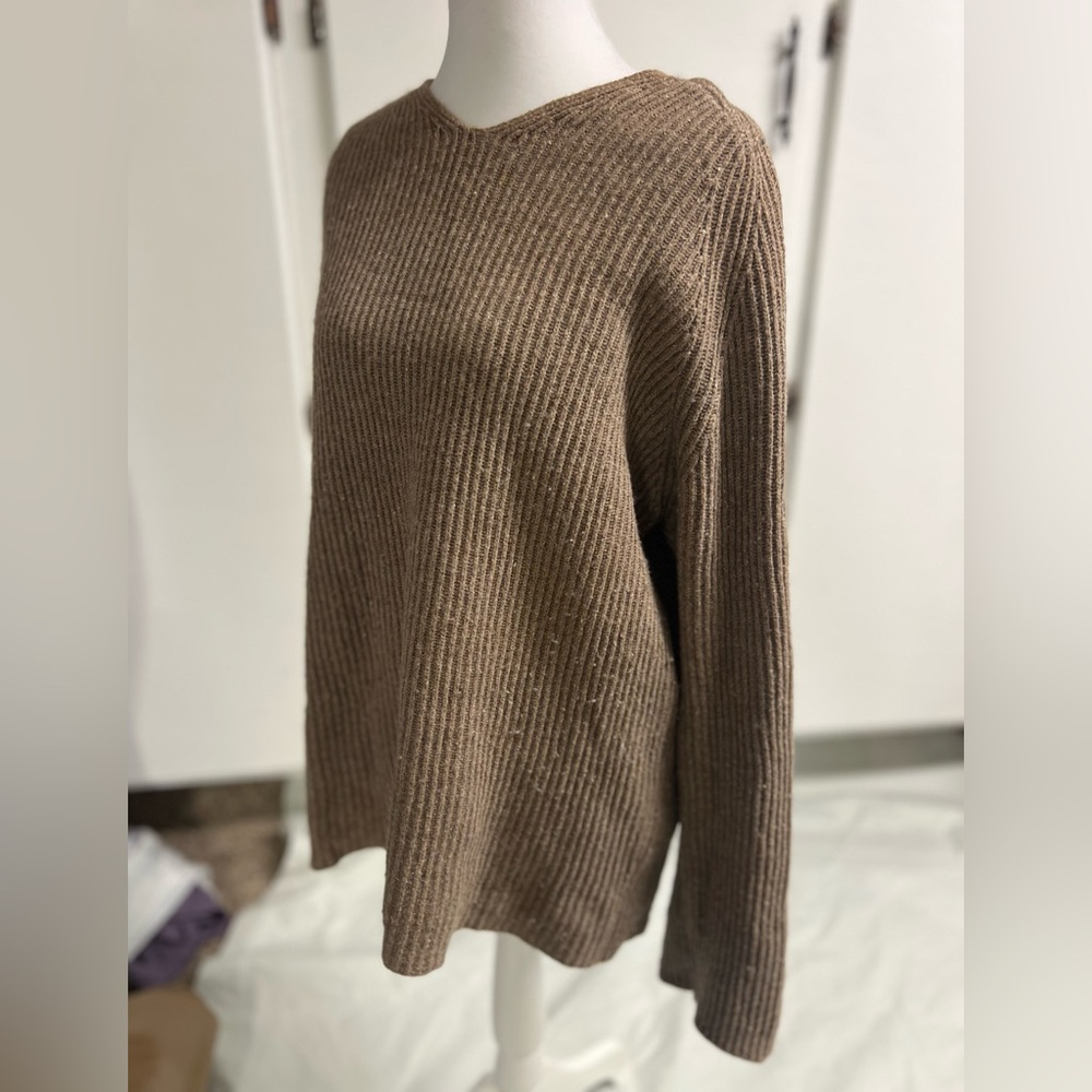 Women’s Elegant Cotton/Wool/Nylon Sweater